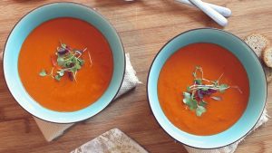 Soup and a roll