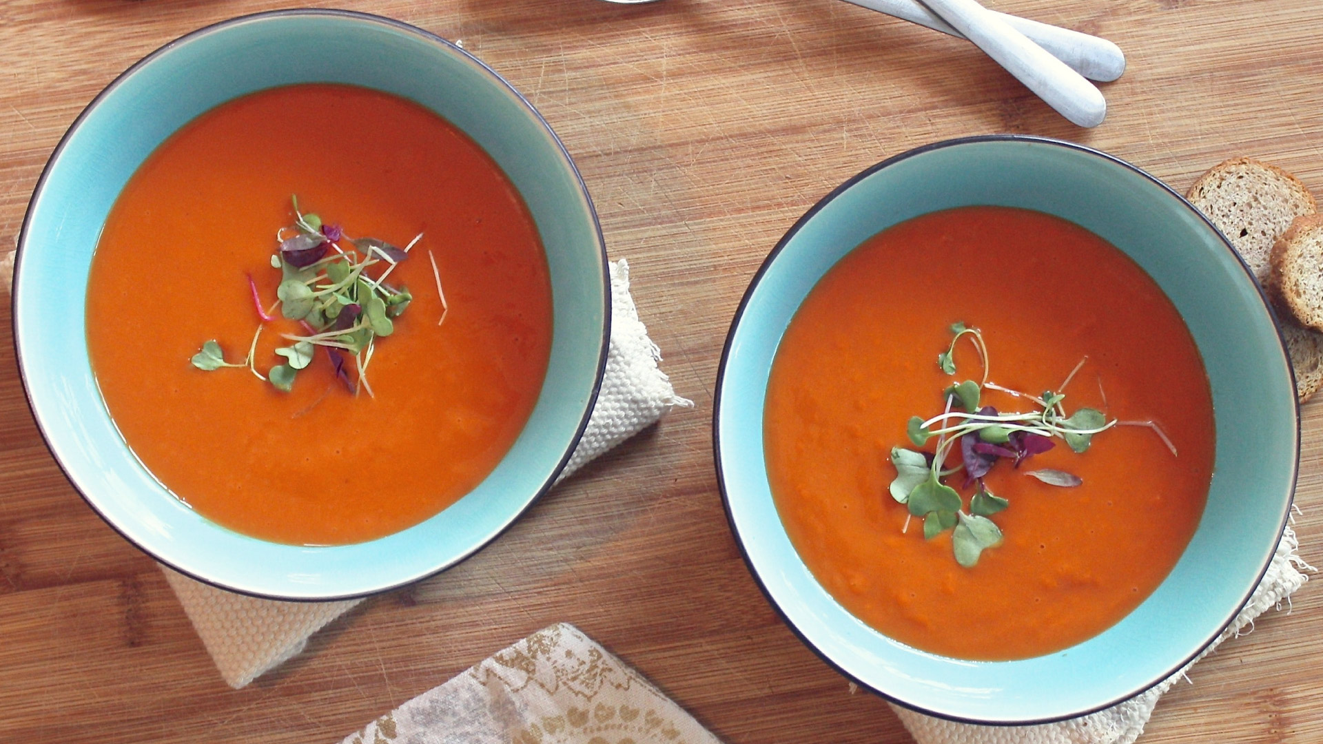 Soup and a roll